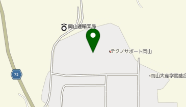 岡山県工業技術センターの地図画像