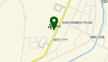 岡山市役所 産業観光局 備中足守まちなみ館の地図画像