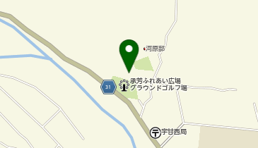 岡山市役所 北区役所 承芳ふれあい広場の地図画像