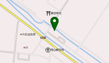 岡山市役所 南区役所 藤田地域センターの地図画像