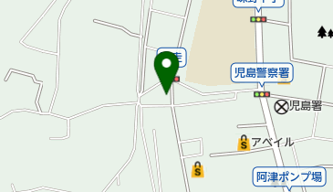 長田アイスクリーム店の地図画像