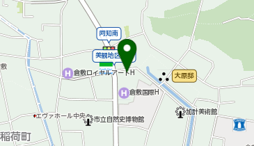 倉敷の犬猫屋敷の地図画像