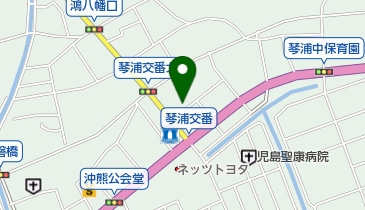 山崎産業株式会社の地図画像