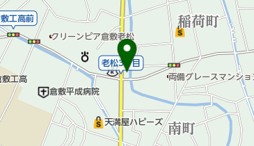 ふとんのやべの地図画像