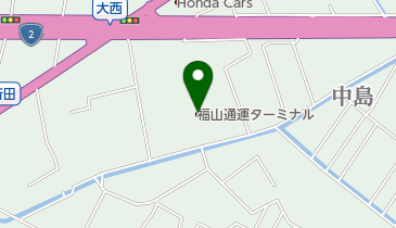 福山通運株式会社 倉敷支店の地図画像