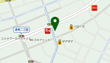 米山運送株式会社岡山支店の地図画像