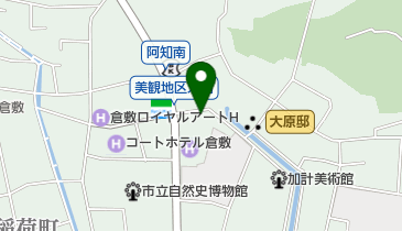 倉敷の浪漫の地図画像