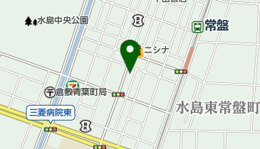 ブンヤ時計電器店の地図画像