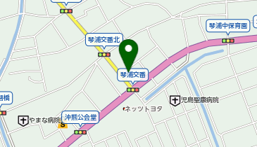 倉敷市役所 社会教育施設 琴浦公民館の地図画像