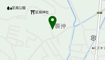 倉敷市 笹沖憩の家の地図画像