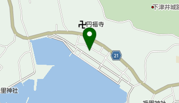 倉敷市役所 社会教育施設 下津井公民館の地図画像