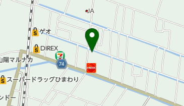 倉敷市 茶屋町憩の家の地図画像