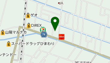 倉敷市役所 社会教育施設 茶屋町公民館の地図画像