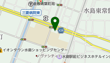 倉敷市 水島憩の家の地図画像
