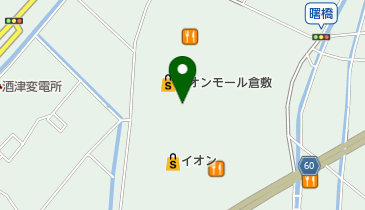 島村楽器株式会社イオンモール倉敷店の地図画像