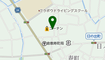 畑書道塾の地図画像