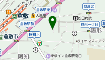 学校法人山内学園山内服装専門学校 洋裁科校舎の地図画像