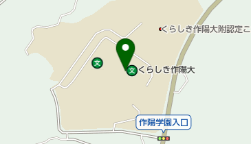 学校法人作陽学園の地図画像