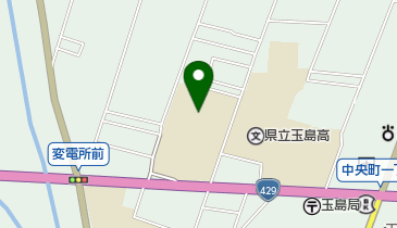 玉島小学校区学童保育わいわいクラブの地図画像