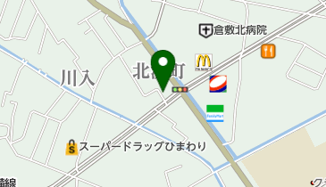 アール美容室の地図画像