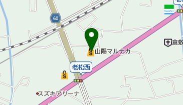 ダイヤクリーニング株式会社 マルナカ 老松店の地図画像