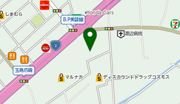 タウン・タウンシューズアノーデ新倉敷店の地図画像