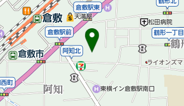 くらや毛糸店の地図画像