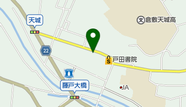 たかつき化粧品店の地図画像