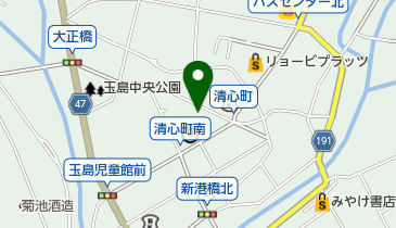 福屋呉服店の地図画像