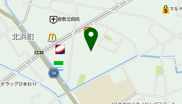 倉敷市 倉敷北児童センターの地図画像