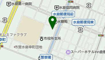 倉敷市 水島児童館の地図画像