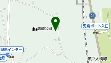 奥田自動車商会の地図画像