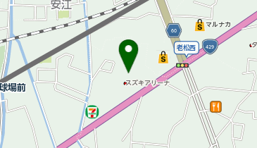 プジョー倉敷の地図画像