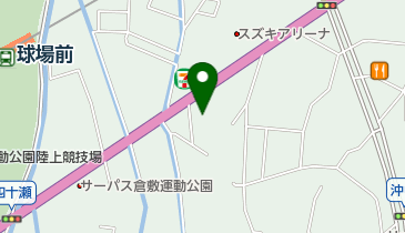 ホットバグの地図画像