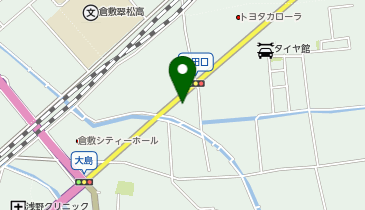 亀山美術の地図画像