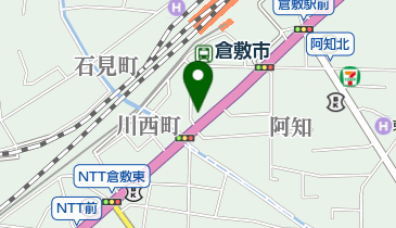 株式会社帝国データバンク倉敷支店の地図画像
