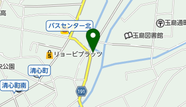 タマシマミートの地図画像