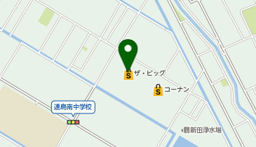 ザ・ビッグ連島店の地図画像