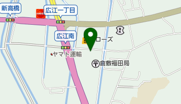 花ぐるま 広江店の地図画像