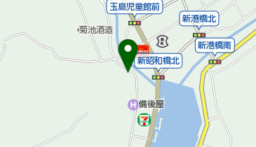 中屋小売部の地図画像