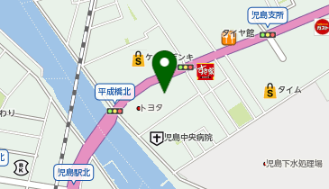 レジャックス 児島店の地図画像