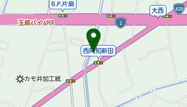 大東油脂株式会社の地図画像