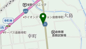 治療室TAOの地図画像