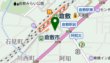 くらしきシティプラザ東西ビル管理株式会社の地図画像