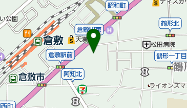 クリップヘアーの地図画像