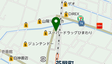 リブ美容室茶屋町店の地図画像