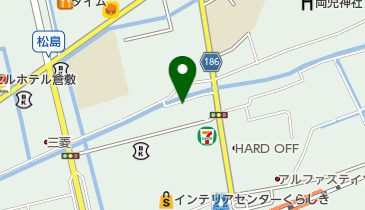 ベルコンタクトレンズの地図画像