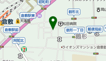 はいからや舶来品専門店の地図画像