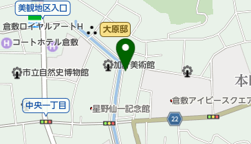 くらしき光畑民芸館前店の地図画像