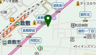 メガネの美宝堂の地図画像